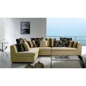 Microfiber Fabric Sectional Sofa Set   St James Fabric Sectional with 