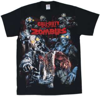 Call Of Duty Black Ops Zombies T shirt  