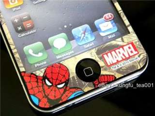 Marvel Amazing Spiderman iPhone 4 Protecting Skin NEW  