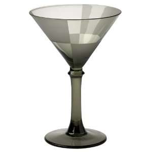    Nautica Frost Block Midnight Martini Glass