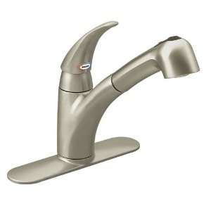  Moen 7560CSL Extensa One Handle Kitchen Faucet with Pull Out Spray 