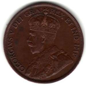  1914 Canada Large Cent Penny Coin KM#21 