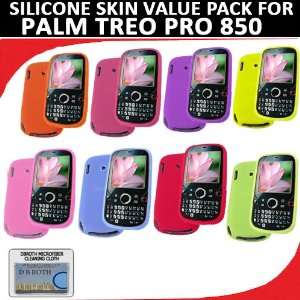  Silicone Skin 8 pc. Value Pack for your Palm Treo Pro 850 