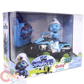 The Smurfs Gutsy Smurf ATV RC Rider Remote Controll Car 2