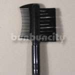 Lash comb & brow comb/cake mascara duo (dual tip brush)