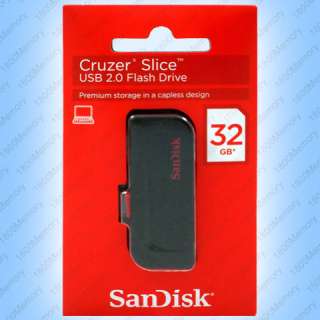 GENUINE SanDisk 32GB CRUZER Slice USB Flash Drive NEW  