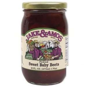 Jake & Amos Pickled Sweet Baby Beets Grocery & Gourmet Food
