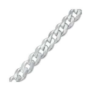    Sterling Silver 180 Gauge Curb Chain Bracelet   9 SIMMONS Jewelry