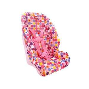  Doll or Stuffed Toy Booster Car Seat   Pink Dot Baby