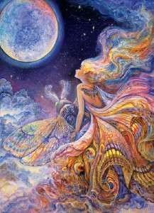 JOSEPHINE WALL COLLECTOR TIN PUZZLE FLY ME TO THE MOON  