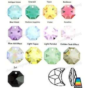   30mm Swarovski Strass Sapphire Moon Crystal Prisms: Home Improvement