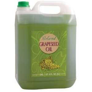 Roland Grapeseed Oil, 5 Liter Plastic Bottle  Grocery 