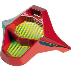   Fly Racing Kinetic Parts Mouthpiece Graphiti Red: Musical Instruments