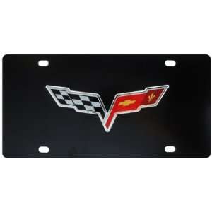   Stainless Steel License Plate Tag from Redeye Laserworks Automotive