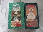 BARBIE HOLIDAY STOCKING HANGERS NEW IN BOX 1995 AND 1