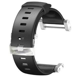 Suunto Core Wrist Top Computer Watch Replacement Strap (Flat Black)