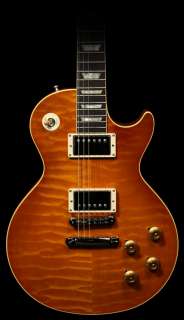   Custom Shop Quilt Top 59 Les Paul Electric Guitar Orange Drop  