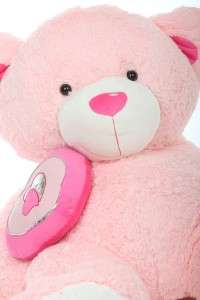 Cute Big Love GIANT Pink Large Valentines Teddy Bear 47  