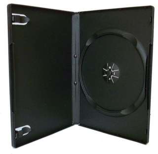 60 WHOLESALE HIGH QUALITY ~ Black STANDARD SIZE 14MM DVD Movie Cases 