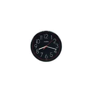  Seth Thomas Omega Black Dial Black Plastic Case with Wall Clock 