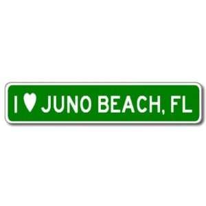  BEACH, FLORIDA City Limit Sign   4 x 18 inches Patio, Lawn & Garden