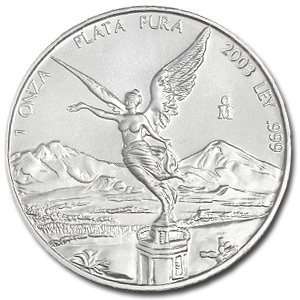  2003 Mexican Libertad 1 ounce Silver Coin: Everything Else