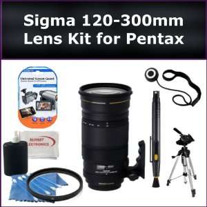 EX DG OS APO HSM AF Lens Kit for Pentax K5, K7 Digital SLR Cameras 
