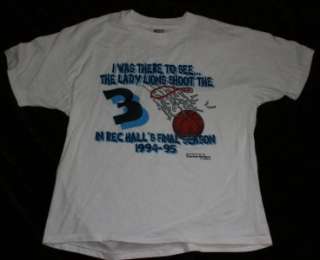 Vtg 1994 Penn State Lady Lion Basketball Tee Shirt XL  