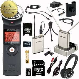  Samson AirLine Micro Camera Wireless Recording Zoom H1 Audio 