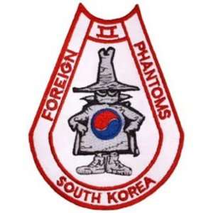  U.S. Air Force Phantom South Korea Patch 3 3/4 Patio 