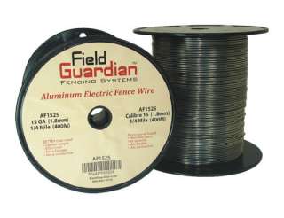 15 GA. Aluminum wire   1/4 Mile for Electric Fence  