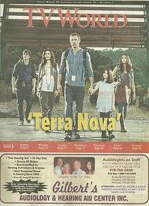   Terra Nova, Deidre Hall   September 25, 2011 TV World Magazine  