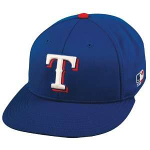   Flex FITTED Sm/Md Texas RANGERS Home BLUE Hat Cap 