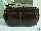 NWT COACH MAD GRAPH OP LARGE WRISTLET PURSE 46670 items in 
