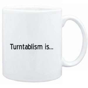  Mug White  Turntablism IS  Music